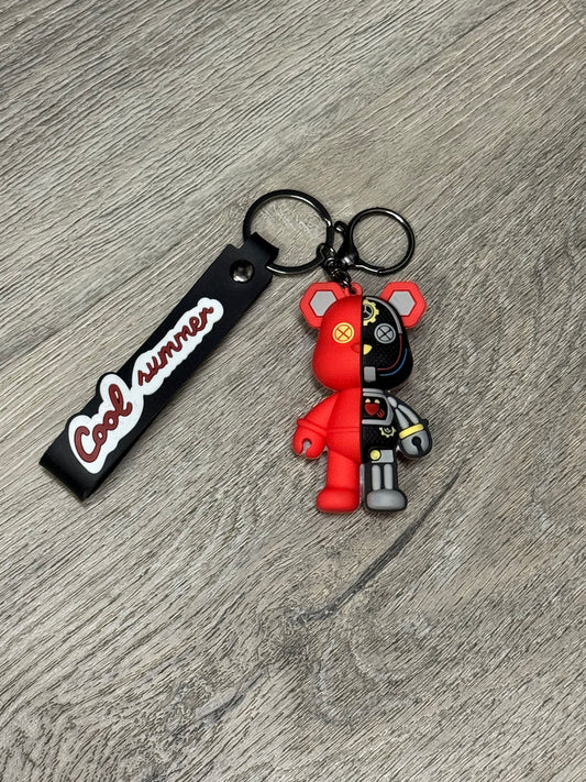Bear Key Chain with Lanyard
