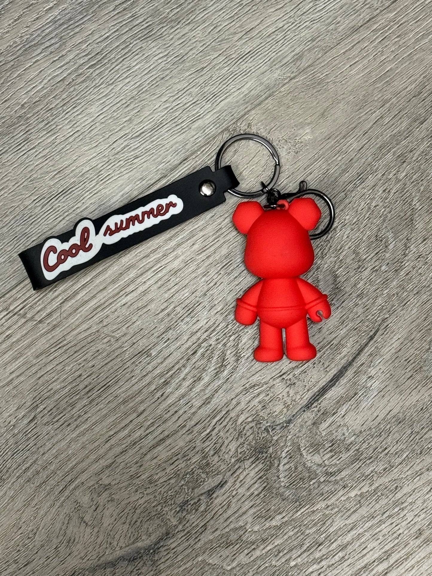 Bear Key Chain with Lanyard