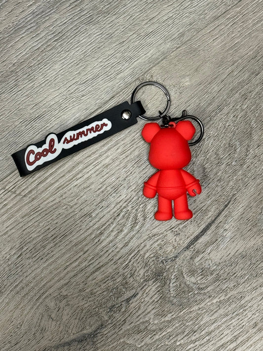 Bear Key Chain with Lanyard